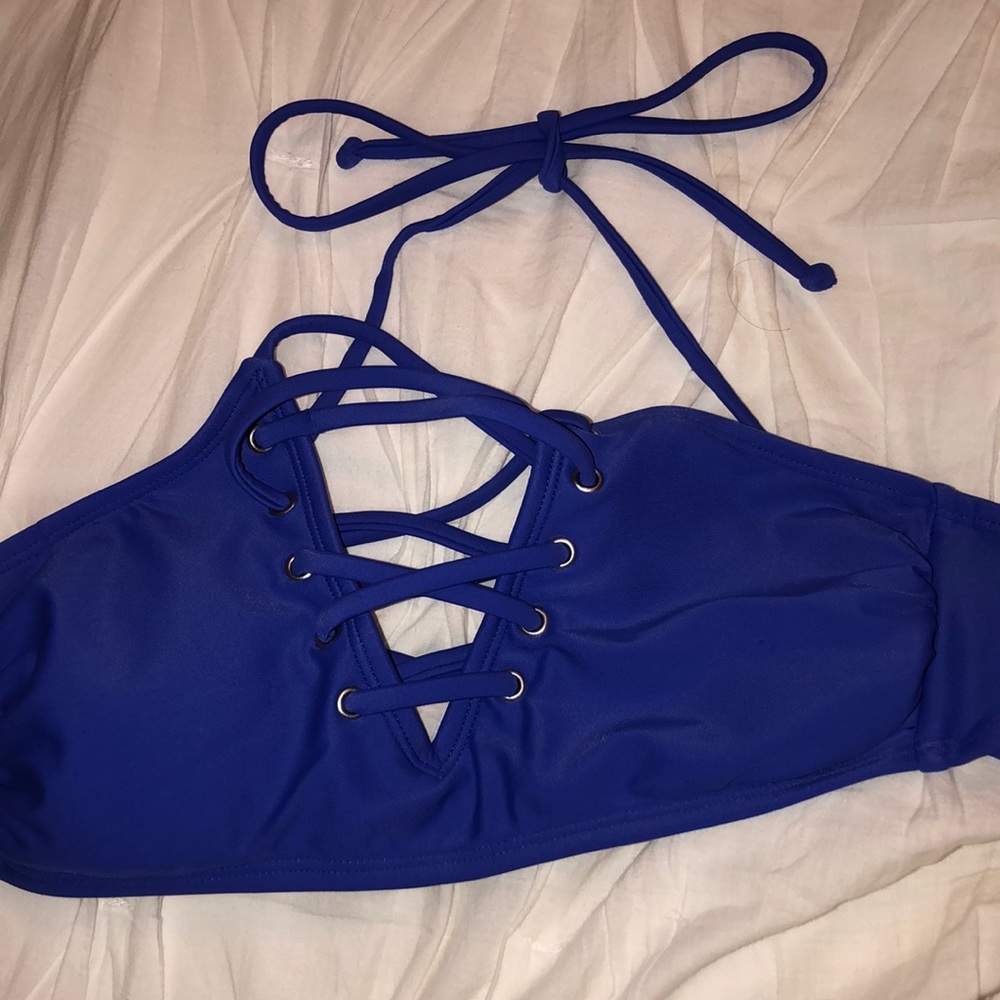 TARGET Xhilaration royal blue Bikini